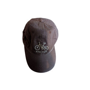 LIFE IS GOOD Hat Cap Brown Adjustable Fit Cotton Biker Chick